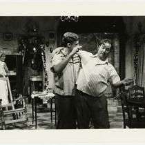 Photograph of the production, "Rice and Beans"