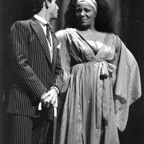 Photographs of the theatrical production, Réquiem por Yarini
