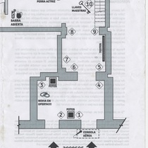 Program for the performance "Así quiero. La familia como teatro"