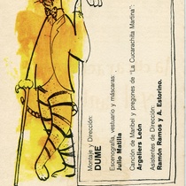 Program for the production, "Díptico: La cucarachita Martina / Pompín, el fantasmita"