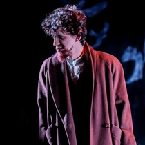 Photographs of rehearsal for the theatrical production, Neva