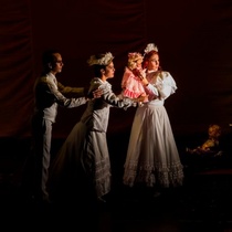 Photographs for the theatrical production, Los zapaticos de rosa