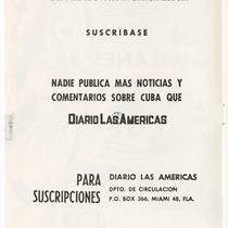 Program for the production, "Los gavilanes" (The sparrowhawks)