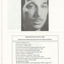 Program for the theatrical production, Una caja de zapatos vacía