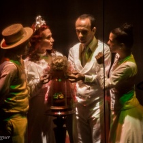 Photographs for the theatrical production, Los zapaticos de rosa