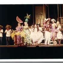 Photographs of the theatrical production, Electra Garrigó (Miami, 1987)