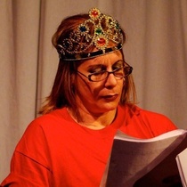 Photographs of the staged reading, El príncipe y el mar