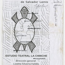 Program for the theatrical production, Galápago