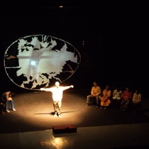 Photographs of the theatrical production, Huevos (41-60)