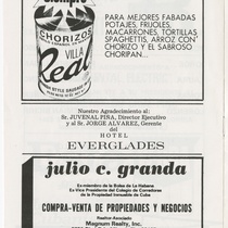 Program for the production, "Acapulco Madame"