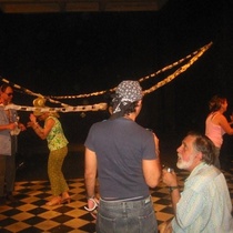 Photograph of the theatrical production, Asalto a la Revista Tablas