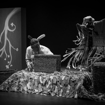 Photographs of the theatrical production, El camino del bosque