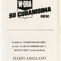 Program for the production, "Las mariposas son libres"