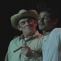 Photographs of the theatrical production, Morir del cuento