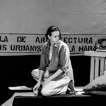 Photographs of a rehearsal, "El último bolero"