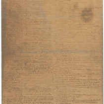 Manuscript for the theatrical production, Prometeo