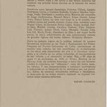 Program for the production, "Bartolo tenía una falta (Teatro Musical de La Habana)