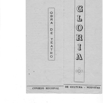 Program for the theatrical production, El que mató al responsable (Camagüey)