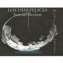 Poster for the production, "Los días felices"