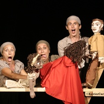 Photograph of the production, "La Virgencita de Bronce"