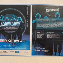 Postcard for the theatrical production Acorralados