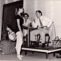 Ramona de Sáa, Alicia Alonso, Fernando Alonso in a Ballet de Cuba's rehearsal 