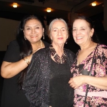 Teresa Yenque, Graciela Más, Sarah Valle