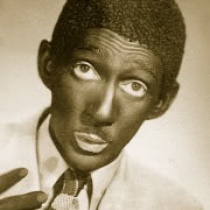 Photograph of Leopoldo Fernández in blackface