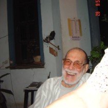 Abelardo Estorino in his birthday party, 2004