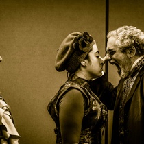 Photograph of a Rehearsal, "La noche de las tríbadas"