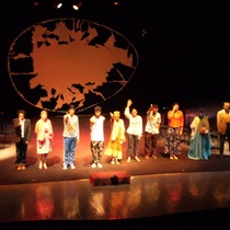 Photographs of the theatrical production, Huevos (41-60)