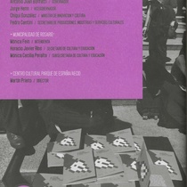 Flyers for Josefina Báez's participation in festivals