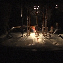 Photographs of the theatrical production, Parece Blanca