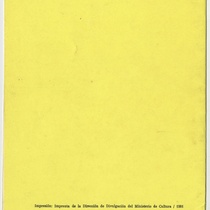 Program for the production, "De esto y de algo (Teatro Musical de La Habana)