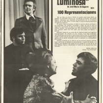 Souvenir Program, Teatro Las Máscaras (1976)