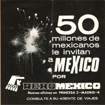 Program for the theatrical production, El efecto de los rayos gamma sobre las margaritas