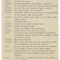 Typescript for the play, "Ella, él…y el otro"