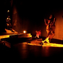 Photograph of the production, "Variedades Galiano"