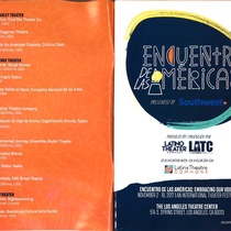 Program for the festival, Encuentro de Las Américas