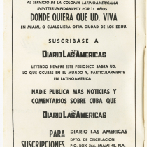 Program for the theatrical production, La verbena de la paloma"