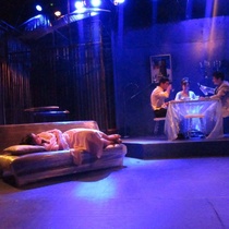 Photograph of the production, Un mundo de cristal