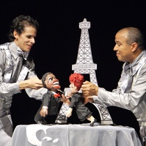 Photograph of the production, "Por el monte carulé"