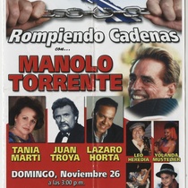 Program for the production, "Rompiendo Cadenas"