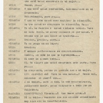 Typescript for the play, "Ella, él…y el otro"