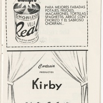 Program for the production, "El sonido de la música"