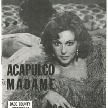 Program for the production, "Acapulco Madame"