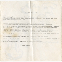 Program for the theatrical production, Así es (si así os parece)