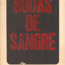 Program for the production, "Bodas de sangre"