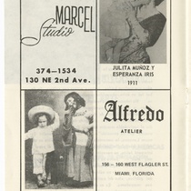 Program for the production, "60 Aniversario en el arte de Julita Muñoz"