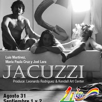 Poster for the production, Jacuzzi